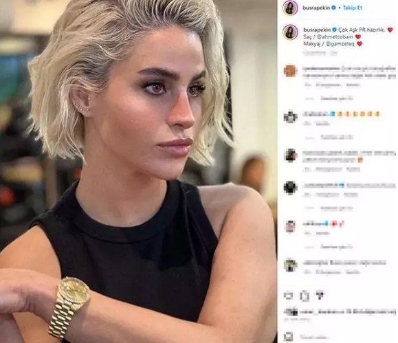 Büşra Pekin'in yaptığı açıklama dikkat çekti!